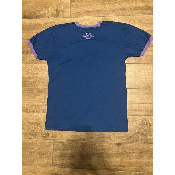 Disney 2021 Epcot Food And Wine Chef Figment Celebrating Passholders T-Shirt M - Picture 2 of 4